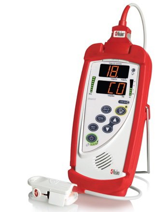 Rad-57 - Handheld Pulse Oximeter Battery Operated Audible and Visual Alarm - 9216-U