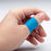 Dukal American White Cross First Aid Metal Detectable Adhesive Strip 1-1/2 X 3 Inch Fabric Knuckle Blue Sterile - 99920