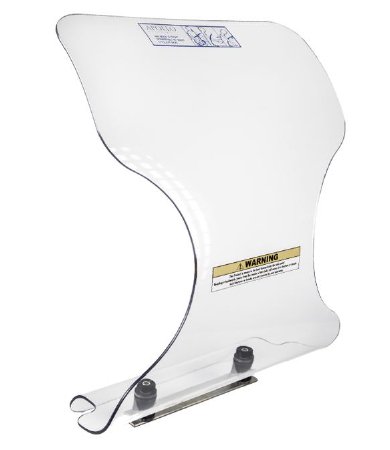 The Shield - Splash Guard Standard Hopper Sink with Edges 1.5 to 2.25 ...