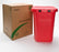 TakeAway Recovery System - Mailback Sharps Container 20-1/2 X 20-3/10 X 28 Inch 30 Gallon Red Base / Red Lid Horizontal / Vertical Entry Hinged Lid - 80030