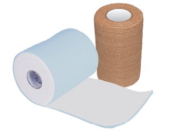 Andover Coated Products CoFlex TLC XL 2 Layer Compression Bandage System 4 Inch X 5-2/5 Yard / 4 Inch X 7 Yard 35 to 40 mmHg Self-adherent / Pull On Closure Tan NonSterile - 7800TLC-XL