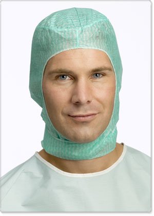 Molnlycke Surgical Hood One Size Fits Most Blue Pull On - 620105
