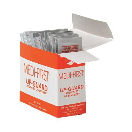 Medi-First - Lip Balm 1/57 oz. Individual Packet - 26671