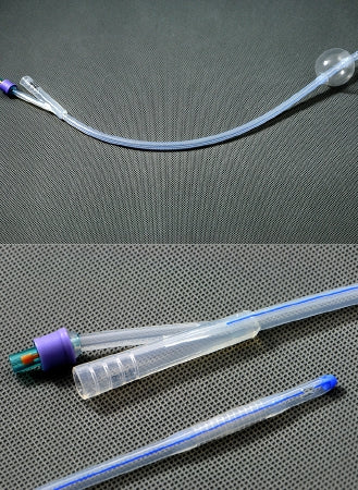 AMSure - Foley Catheter 2-Way Standard Tip 5 cc Balloon 22 Fr. Silicone - AS41022S