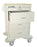 Lakeside Manufacturing - Medication Cart Steel 25 X 32 X 46-1/4 Inch Traffic White - C-430-K-1TW