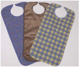 Hospitex / Encompass Group Synergy Bib Snap Closure Reusable Poly / Rayon - 46093-7SW