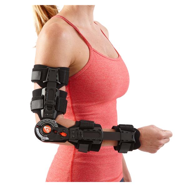 Breg. Brace T-Scope Premier Long Elbow Black Left Ea - 7256