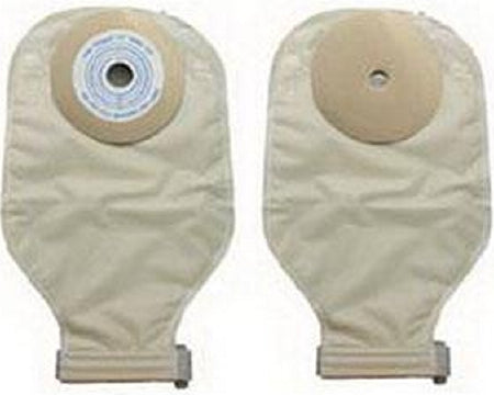 Nu-Flex Nu-Comfort - Post-Op Ostomy Pouch Two-Piece System 11 Inch Length Drainable Convex, Pre-Cut - 40-7807-C
