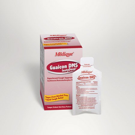 Medique Products Guaicon DMS Cold and Cough Relief 200 mg - 20 mg / 5 mL Strength Liquid 10 mL - 21771