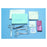 Busse Hospital Disposable Tray Wound Closure Deluxe W/ 5 Floor-Grade Baum Serr Jw Ndl Hldr Strl Ea, 20 Ea/Ca - 756