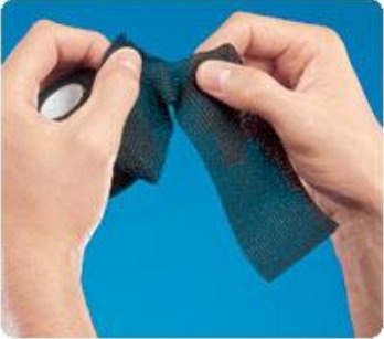 3M ACE Cohesive Bandage 6 Inch X 4-1/2 Yard Standard Compression Self-adherent Closure Tan NonSterile - 207425