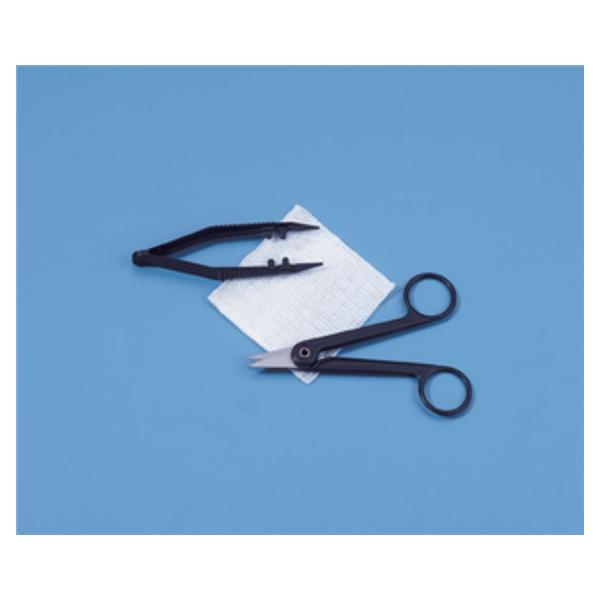 Busse Hospital Disposable Kit Suture Removal With Posi-Grip Plastic Forceps Lf Sterile Ea, 48 Ea/Ca - 737
