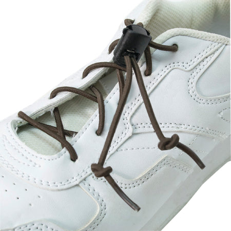 Fabrication Enterprises Shoelaces Brown Elastic - 86-1127
