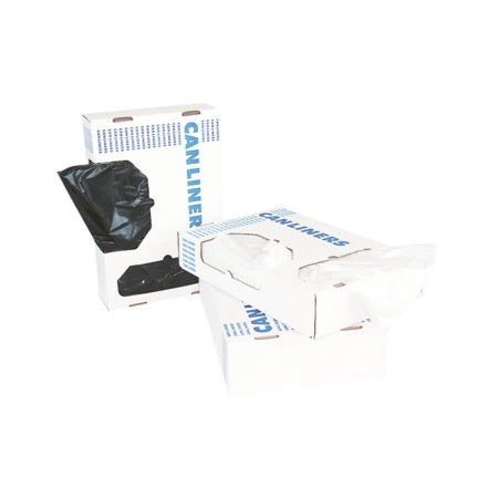 Saalfeld Redistribution Heritage Trash Bag Super Heavy Duty 40 - 45 gal. Clear LLDPE 1.10 Mil. 40 X 46 Inch Twist Tie Flat Pack - H8046SC