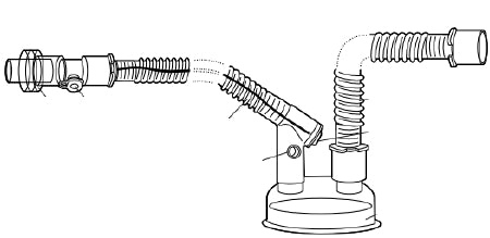 Respironics Passive Circuit Pediatric Disposable - 1073225