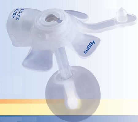 Avanos Medical Sales LLC Corflo-cuBBy Gastrostomy Feeding Tube Kit CORFLO-cuBBy 24 Fr. 9 Inch Silicone Sterile - 35-2420