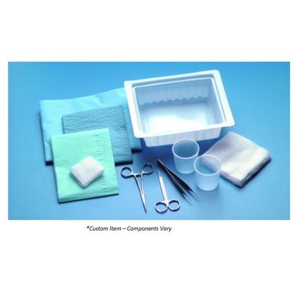 Busse Hospital Disposable Tray Skin Suturing Custom Ea, 20 Ea/Ca - 747