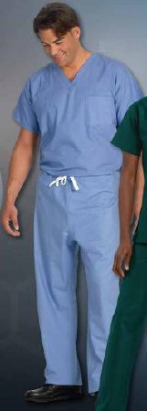 Fashion Seal Uniforms - Scrub Pants Reversible Large Navy Blue Unisex - 820-L