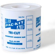 Medique Products Tri-Cut Medical Tape Waterproof Cotton 2 Inch X 5 Yard White NonSterile - 61101