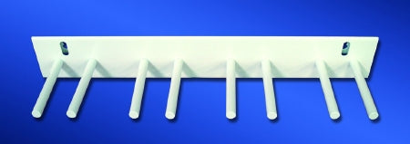 Wolf X-Ray Apron Rack Wall Mount 4 Hooks White - 16424