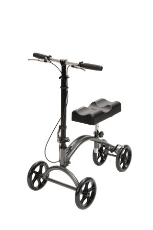 Drive Medical DV8 Steerable Knee Walker Adjustable Height Aluminum Frame 300 lbs. Weight Capacity 33 to 37-1/2 Inch Height - 790