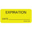 MedVision - Pre-Printed Label Advisory Label Fluorescent Orange Paper PACEMAKER Black Patient Notification 1 X 2-1/4 Inch - MV04FO7211