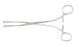 Miltex Miltex Intestinal Forceps Collin 8 Inch OR Grade Stainless Steel (German) NonSterile Ratchet Lock Finger Ring Handle Straight 1.3 cm Wide Fenestrated Triangular Jaws - 16-52