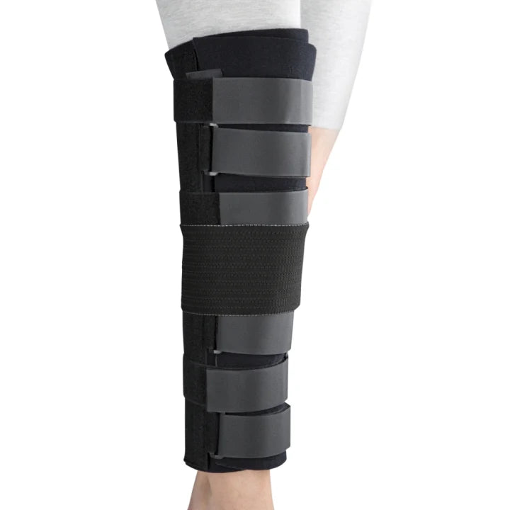 Procare Deluxe - Knee Immobilizer ProCare Deluxe Up to 28-1/2 Inch Thigh Circumference 20 Inch Length Left or Right Knee - 79-96320