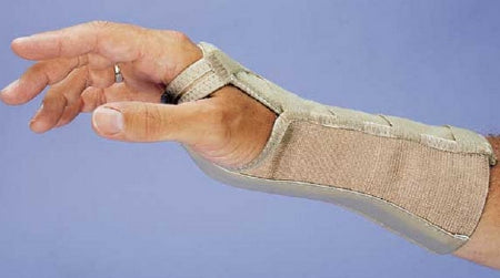Comforter - Wrist Splint Fabric / Metal / Neoprene Right Hand Beige Large - 929288