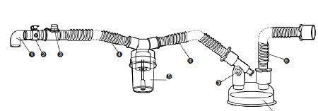 Respironics Passive Circuit Adult Disposable - 1069443