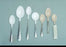 Alimed Teaspoon General Purpose White Stainless Steel / Plastisol Coated - 8112