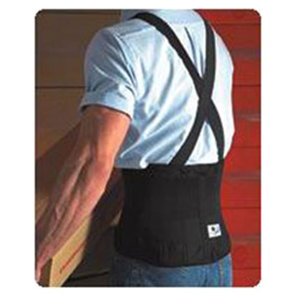 Scott Specialties Inc Support Industrial Workforce Adult Regular Back Spandex Black Ea - 3259
