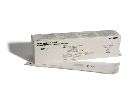 J & J Healthcare Systems Tyvek Sterilization Pouch Gas Plasma 4 X 14 Inch Transparent / White Self Seal - 12335