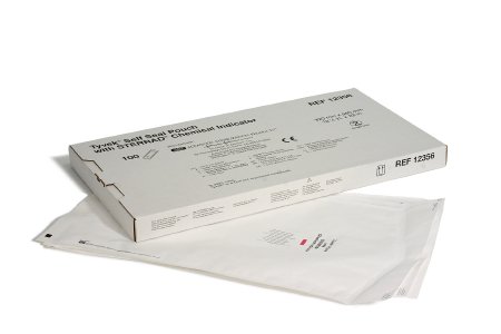 Tyvek - Sterilization Pouch Gas Plasma 12-1/2 X 22 Inch Transparent / White Self Seal Material - 12356