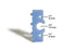 APTIMAX - Instrument Tray Holder 1/5 X 1/5 X 4/5 Inch - 99402