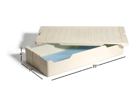 J & J Healthcare Systems APTIMAX Sterilization Instrument Tray 4 X 11 X 23 Inch - 13837