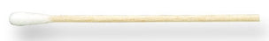Puritan Medical Products Puritan Swabstick Cotton Tip Wood Shaft 3 Inch NonSterile 1000 per Pack - 823-WC