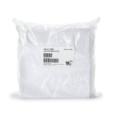 Health Care Logistics - Task Wipe White NonSterile 9 X 9 Inch Disposable - 17509