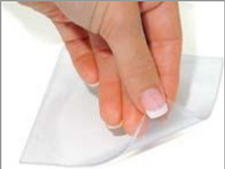 Visco-Gel - Adhesive Sheeting 4 X 6 Inch, Self-Adhesive, Clear Cover, Silicone, 2 mm Thick - 3081
