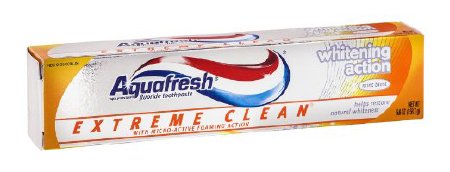 Glaxo Smith Kline Acquafresh Extreme Clean Toothpaste Mint Blast Flavor 5.67 oz. Tube - 135023406