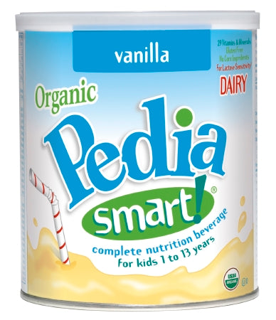 Natures One Inc PediaSmart Organic Pediatric Oral Supplement Vanilla Flavor 360 Gram Can Powder - 88103-1