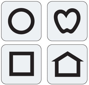 Good-Lite LEA SYMBOLS Flash Card Replacement Lea Symbols Pediatric - 251800