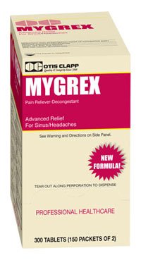 Medique Products Mygrex Cold and Sinus Relief 500 mg - 5 mg Strength Tablet 300 per Box - 1615509