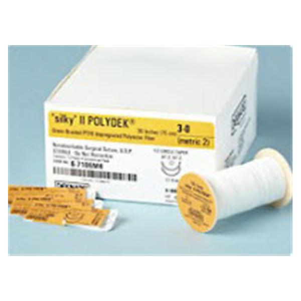 Teleflex Medical-CV Evolutions Suture 5 Polyester Xt-7 Polydek Green 30" Braid 12/Bx - X-6064