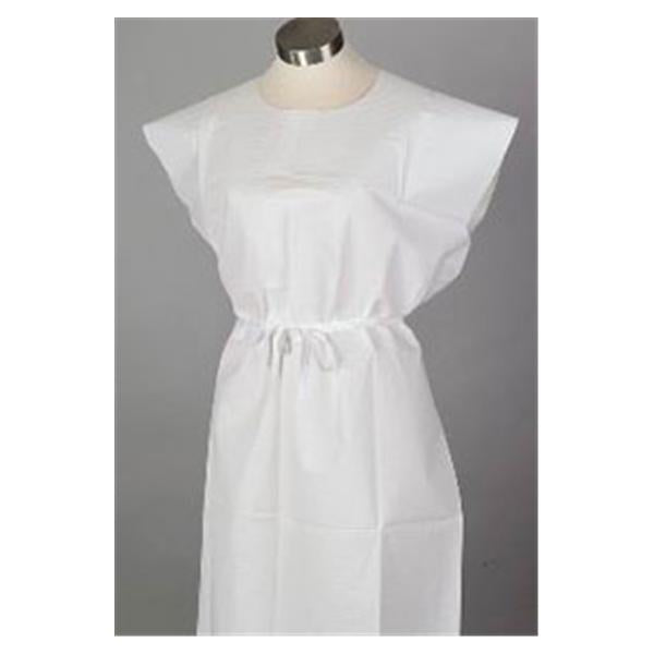 Tidi Products Gown Exam 30 In X 42 In White 50/Ca - 9810846
