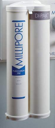Fisher Scientific EMD Millipore DIPak Water Purification System Cartridge 3.2 Liter Resin Capacity For Milli-DI Water Purification System - CPDI000L1