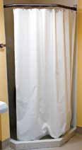 Covoc - Shower Curtain 84 Inch Vinyl, Antimicrobial - COVOC1018