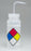 Bel-Art Products Labeled Wash Bottle Set Wide Mouth, 4 Color Low Density Polyethylene with Polypropylene Cap 500 mL - 117160009