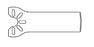 Stryker BLADE, SAW SAGITTAL AGGRESSIVEOSCILTNG MED 25X9MM - 22963511