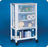 IPU - Utility Cart PVC / Polypropylene 42 X 26.25 X 15.5 Inch White Drawers 7 H X 19 W X 15.5 D Inch , Shelf 26 X 16 Inch - CNAC31